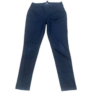 3/$15 George Dark Wash Denim Look Leggings - Size L/G